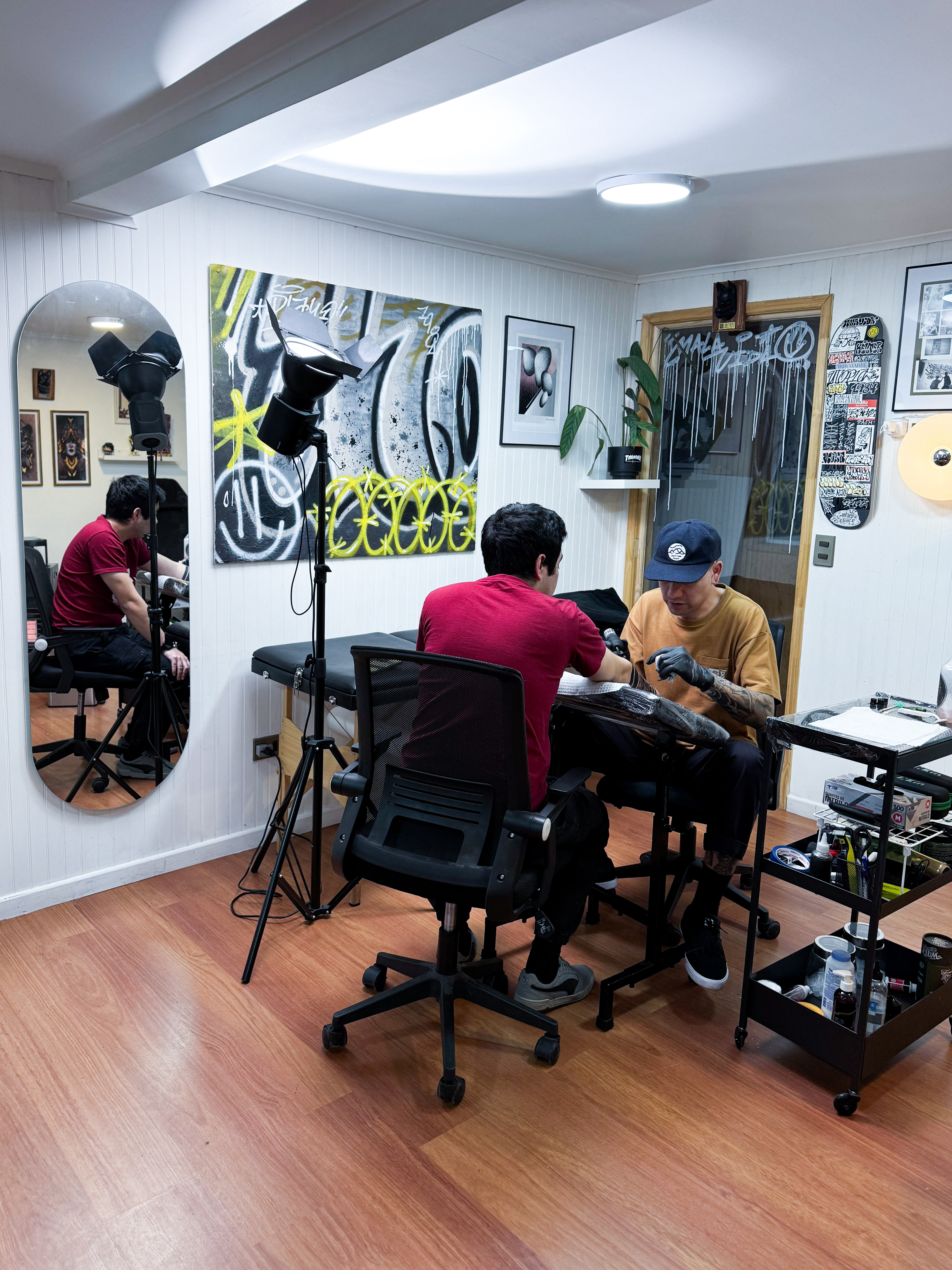 Vista del estudio 9